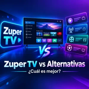 Zuper TV frente a sus alternativas: ¿Cuál es mejor?