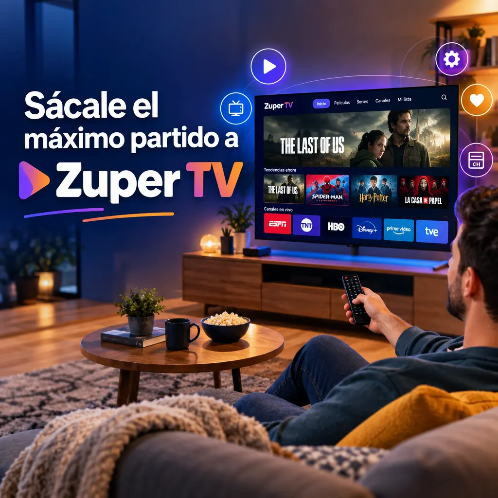 Cómo sacarle el máximo partido a Zuper TV